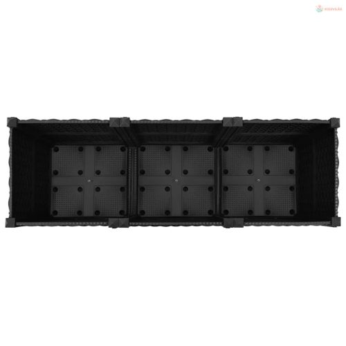 Polipropilén magaságyás 120 x 40 x 38 cm