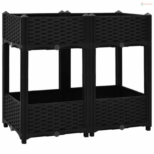 Polipropilén magaságyás 80 x 40 x 71 cm