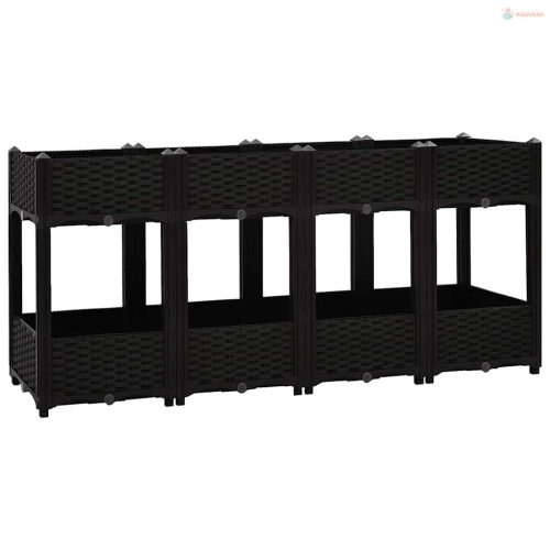 Polipropilén magaságyás 160 x 40 x 71 cm