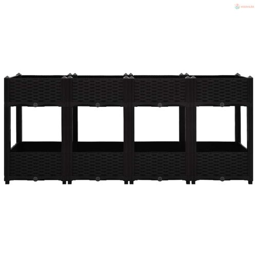 Polipropilén magaságyás 160 x 40 x 71 cm