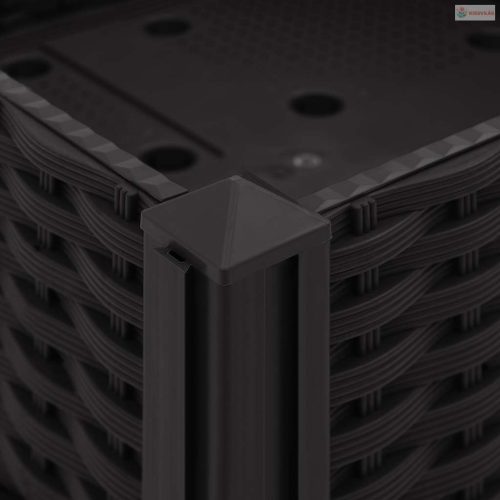 Polipropilén magaságyás 80 x 80 x 38 cm