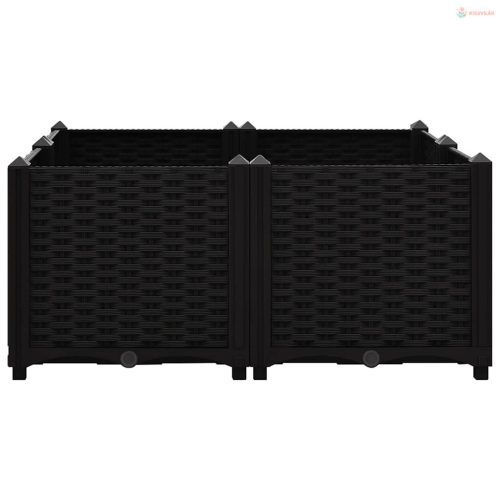 Polipropilén magaságyás 80 x 80 x 38 cm