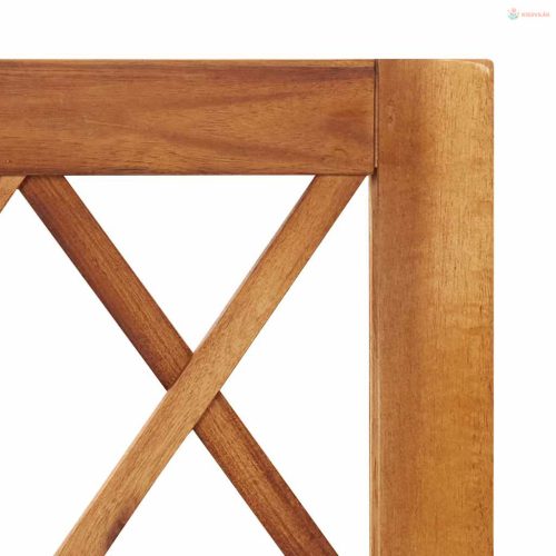 Tömör akácfa kerti magaságyás ráccsal