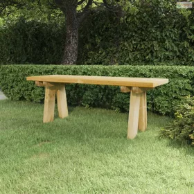 Impregnált tömör fenyőfa kerti pad 110 cm