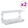 2 db akril ablaketető 30 x 12 x 15 cm