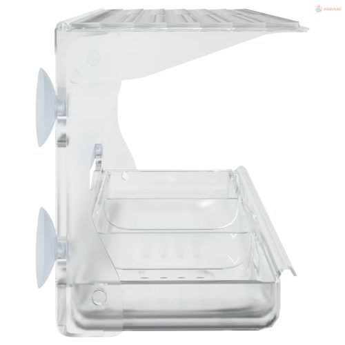 2 db akril ablaketető 30 x 12 x 15 cm