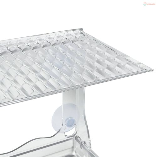 2 db akril ablaketető 30 x 12 x 15 cm