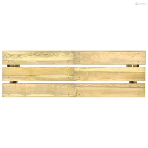 Impregnált fenyőfa kerti pad 110 cm