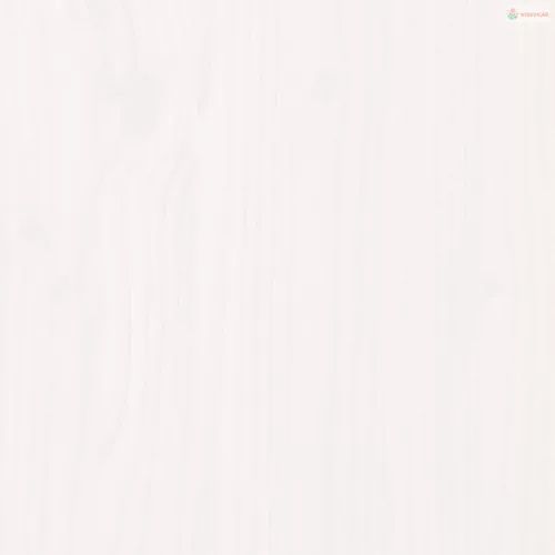 10 részes fehér tömör fa kerti társalgószett párnákkal