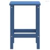 Vízkék HDPE kerti Adirondack asztal 38 x 38 x 46 cm