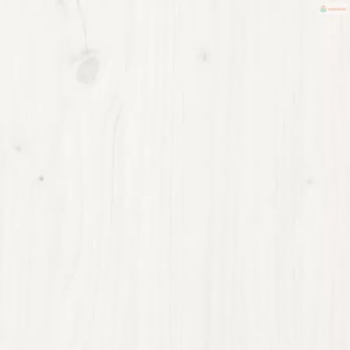 4 részes fehér tömör fenyőfa kerti ülőgarnitúra