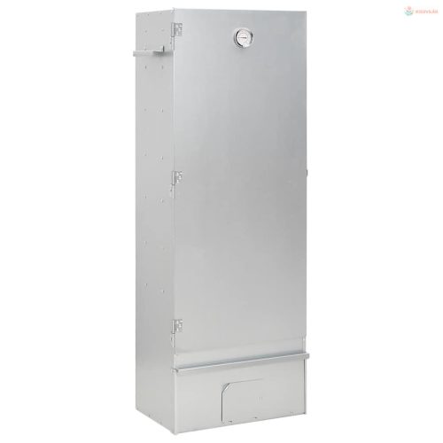 Horganyzott acél BBQ füstölőkemence asztallal