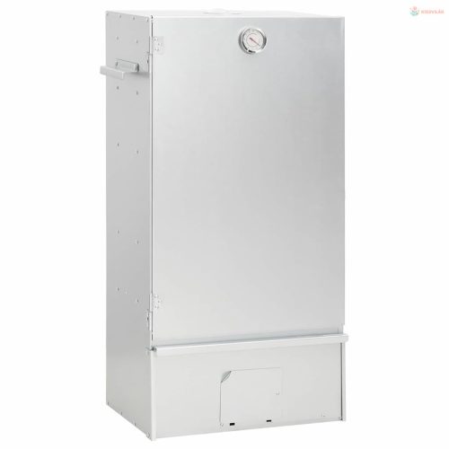 Horganyzott acél BBQ füstölőkemence asztallal