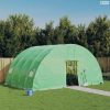 Zöld üvegház acélvázzal 24 m² 6x4x2,85 m