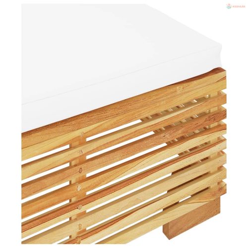 2 részes tömör tíkfa kerti ülőgarnitúra