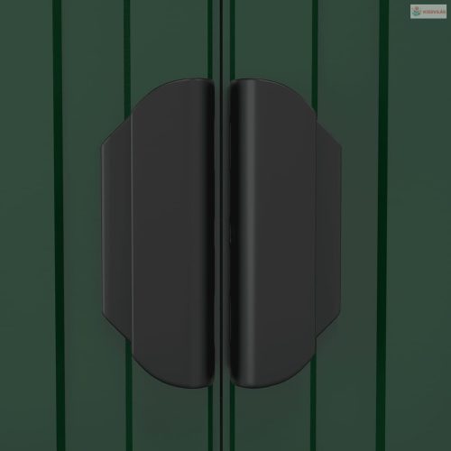 Zöld horganyzott acél kerti fészer 192x108x223 cm