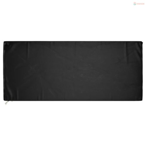 Téglalap alakú kerti bútor huzat 8 fűzőlyukkal 192x82x65 cm