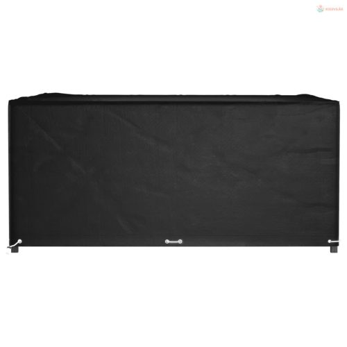 Négyzet alakú kerti bútorhuzat 16 fűzőlyukkal 205 x 205 x 90 cm