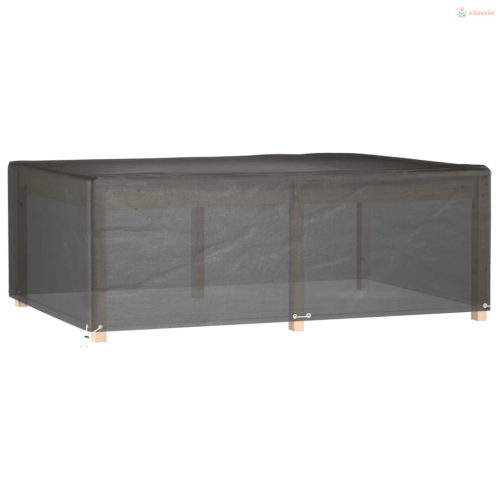 Téglalap alakú kerti bútorhuzat 12 fűzőlyukkal 230x165x80 cm