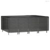 Téglalap alakú kerti bútorhuzat 12 fűzőlyukkal 240x180x80 cm