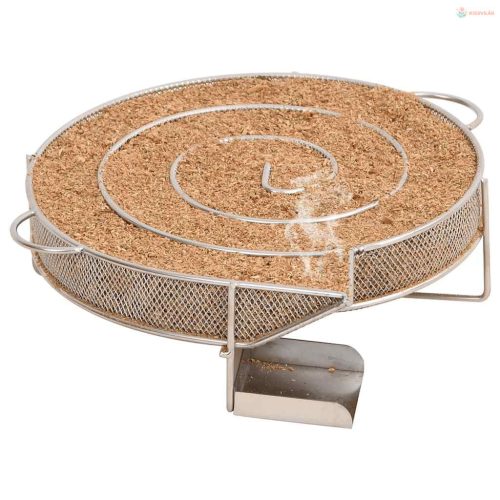 Horganyzott acél BBQ füstölőkemence hidegfüst-generátorral