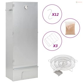   Horganyzott acél BBQ füstölőkemence hidegfüst-generátorral