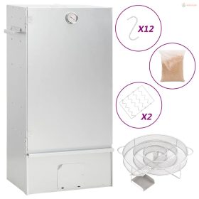   Horganyzott acél BBQ füstölőkemence hidegfüst-generátorral