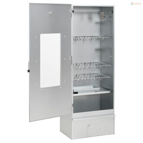 Horganyzott acél BBQ füstölőkemence hidegfüst-generátorral