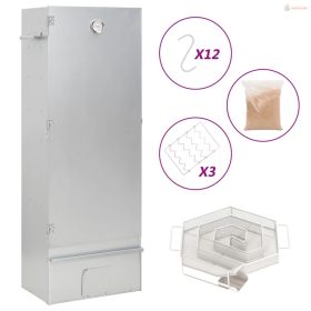   Horganyzott acél BBQ füstölőkemence hidegfüst-generátorral