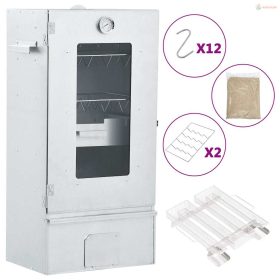   Horganyzott acél BBQ füstölőkemence hidegfüst-generátorral