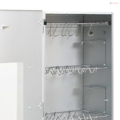 Horganyzott acél BBQ füstölőkemence hidegfüst-generátorral