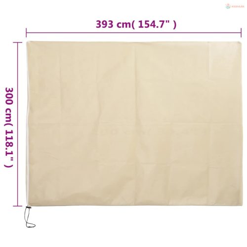 10 db növényvédő huzat cipzárral 70 g/m² 3,93 x 3 m