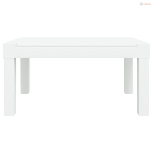 3 részes fehér polipropilén kerti ülőgarnitúra párnákkal