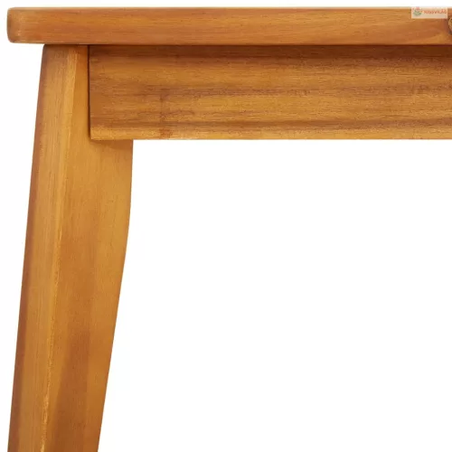 5 részes tömör akácfa kerti ülőgarnitúra párnákkal