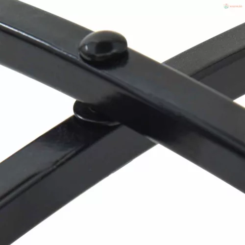 Kék és fehér vas és kerámia mozaikmintás bisztrószett