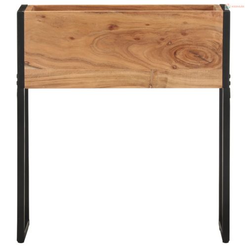 Tömör akácfa virágtartó 60 x 20 x 68 cm