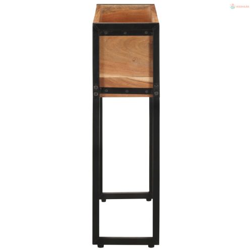 Tömör akácfa virágtartó 60 x 20 x 68 cm