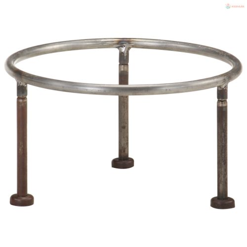 Színes rusztikus vas tűztál Ø 40 cm