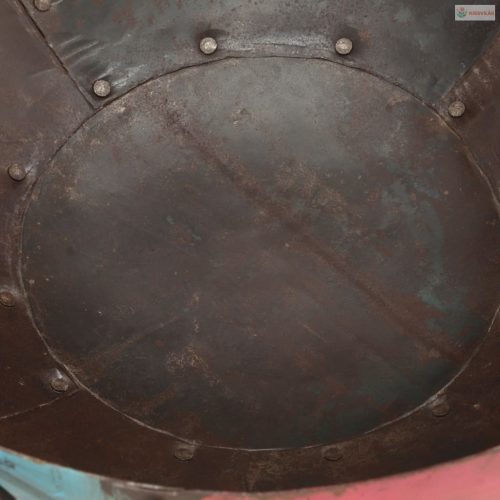 Színes rusztikus vas tűztál Ø 40 cm