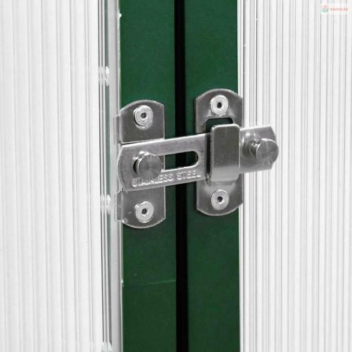 Zöld alumínium melegház alapvázzal 334x169x195 cm