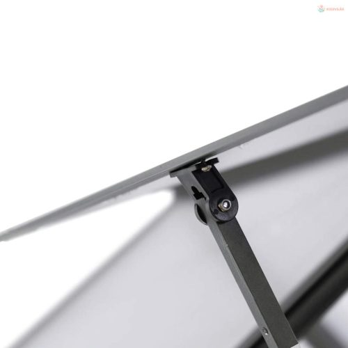 Antracitszürke alumínium melegház alapvázzal 334x169x195 cm