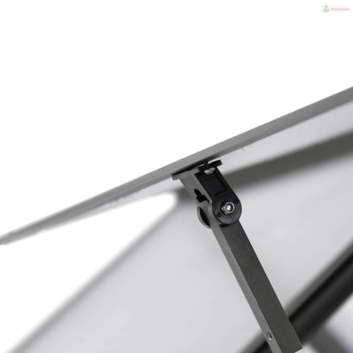 Antracitszürke alumínium melegház alapvázzal 445x169x195 cm