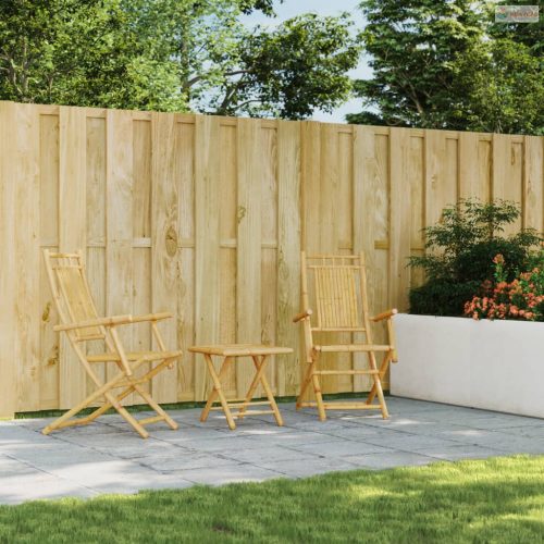 3 részes bambusz bisztrószett