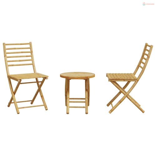 3 részes bambusz bisztrószett