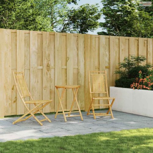 3 részes bambusz bisztrószett