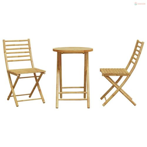 3 részes bambusz bisztrószett