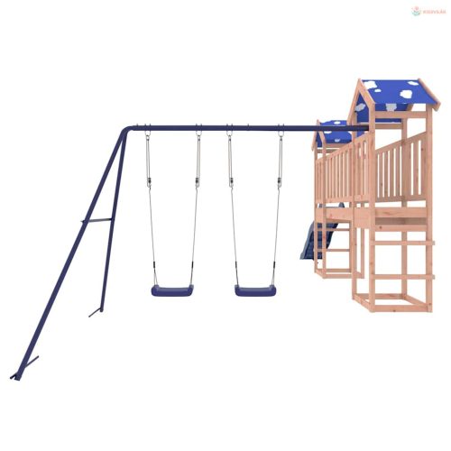 Tömör duglászfenyő kültéri játszószett