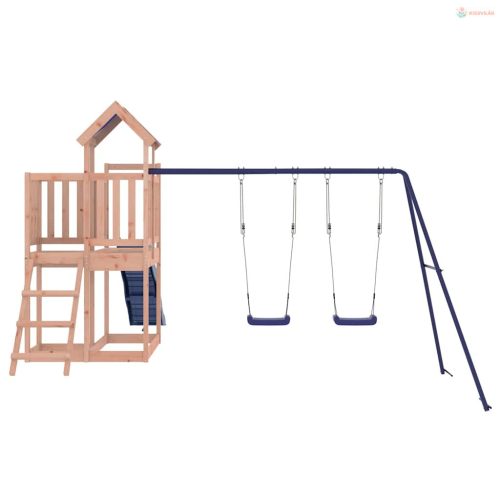 Tömör duglászfenyő kültéri játszószett