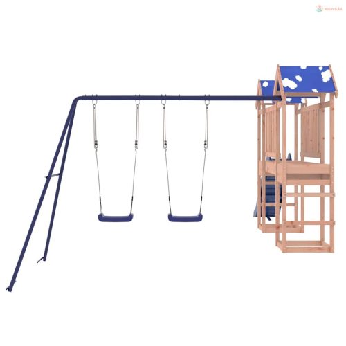 Tömör duglászfenyő kültéri játszószett