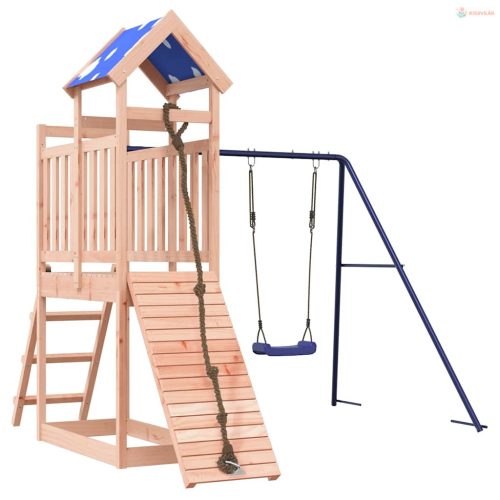 Tömör duglászfenyő kültéri játszószett